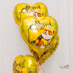 Bukiet balonów z helem Psi Patrol Rubble